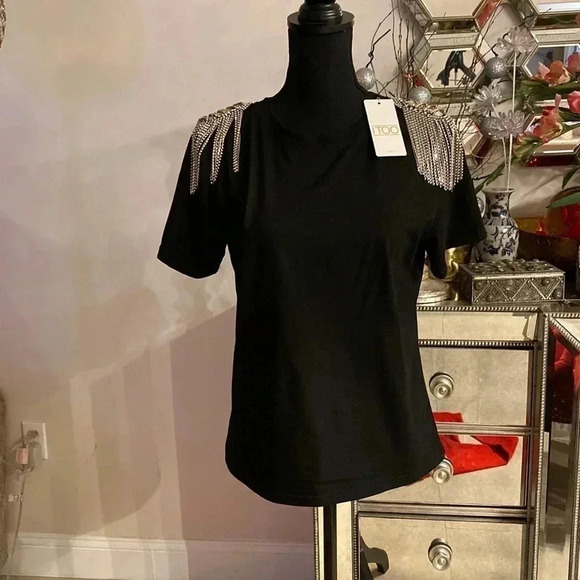 ITOO Italy 🇮🇹 gorgeous top size M NWT - Picture 1 of 5